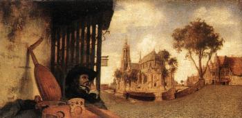Carel Fabritius : View of the City of Delft